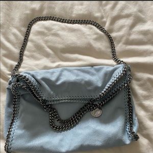 Falabella Fold-Over Tote - Baby Blue